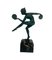 Art Deco Dancer Sculpture by Max Le Verrier for Derenne, France, 1930s 2