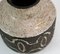 Vaso in ceramica con sfumature scure di Loevemose Ceramics, anni '60, Immagine 5