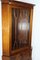 Hepplewhite Corner Cabinet in Mahogany with Glass Door, 1920s 4