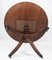 Antique Dining Table in Mahogany with Inlaid Wood and Leather, 1920s, Image 9