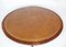 Antique Dining Table in Mahogany with Inlaid Wood and Leather, 1920s, Image 6