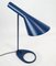 Dunkelblaue Tischlampe von Arne Jacobsen für Louis Poulsen 2