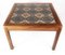 Rosewood Coffee Table with Danish Tiles, 1960s 2