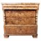 Late Empire Chest of Drawers of Birch Wood From Around the 1840s 1