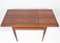 Danish Teak Side Table with Extensions from Silkeborg, 1960s, Image 9