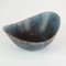 Ceramic Bowl with Blue and Brown Glaze by Gunnar Nylund for Rørstrand, Image 3