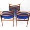 Danish Teak Dining Room Chairs, 1960s, Set of 3 8