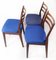 Danish Teak Dining Room Chairs, 1960s, Set of 3 4