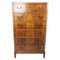 Chest of Drawers with Six Walnut Drawers of Walnut by Frits Henningsen, 1960s, Image 1