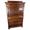 Large Bureau in Walnut and Mahogany, 1850s, Image 1