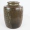 Nr. 231 Vase aus Steingut mit dunkler Glasur von Bing und Groendahl 4