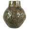 Danish Ceramic Vase with Dark Glaze, 1960s, Image 1