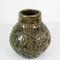 Danish Ceramic Vase with Dark Glaze, 1960s, Image 3