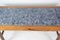 Coffee Table in Rosewood with Danish Blue Tiles from Arrebo, 1960s, Image 5