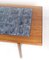 Tavolino da caffè in palissandro con piastrelle blu di Arrebo, anni '60, Immagine 4