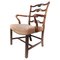 Fauteuil Antique en Acajou, 1880s 1