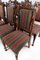 Oak Dining Room Chairs, 1920s, Set of 6 7