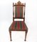 Oak Dining Room Chairs, 1920s, Set of 6, Image 12