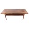 Danish Rosewood Coffee Table with Shelf, 1960s, Image 1