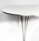 Ellipse Dining Table with White Laminate by Piet Hein for Fritz Hansen, 1998, Image 3