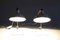 Lampade da tavolo Bauhaus in metallo cromato, Repubblica Ceca, anni '40, set di 2, Immagine 2