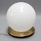 Vintage Italian Murano Glass Globe Table Lamp, 1970s, Image 1