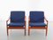 Mid-Century Lounge Chairs in Teak from Skive Møbelfabrik, Set of 2, Image 9