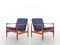 Mid-Century Lounge Chairs in Teak from Skive Møbelfabrik, Set of 2 1