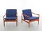 Mid-Century Lounge Chairs in Teak from Skive Møbelfabrik, Set of 2 2