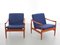 Mid-Century Lounge Chairs in Teak from Skive Møbelfabrik, Set of 2, Image 2