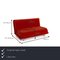 Multy Fabric Red Three-Seater Couch from Ligne Roset, Image 2