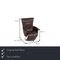 5700 Brown Leather Armchair by Rolf Benz 2