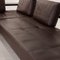 Dono Brown Leather Sofa by Rolf Benz 4