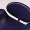 Little Tulip Purple Leather Swivel Chair by Pierre Paulin for Artifort, 1960s 4