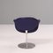 Little Tulip Purple Leather Swivel Chair by Pierre Paulin for Artifort, 1960s, Image 2