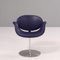 Little Tulip Purple Leather Swivel Chair by Pierre Paulin for Artifort, 1960s 10