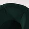 Green Velvet Tulip Armchairs by Jeffrey Bernett for B&B Italia, Set of 2 3