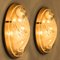 Brass and Blown Murano Glass Ceiling Lamps from Hille, 1960s, Set of 2, Image 11