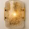 Glass Brass Wall Sconces from Hillebrand, Austria, 1960s, Set of 2, Image 10