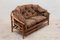 Vintage Bamboo Lounge Chair and Sofa, Set of 2, Image 3