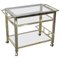 Bar Cart in Chrome and Brass 1