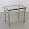 Bar Cart in Chrome and Brass 2