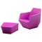 Armchair and Ottoman by Ronan & Erwan Bouroullec, Set of 2 1