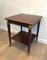 Mahogany and Brass Center Table by Hugnet, 1940s, Image 2