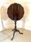 Antique Edwardian Carved Mahogany Lamp Table 5