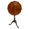 Lámpara de mesa eduardiana antigua de caoba tallada, Imagen 1