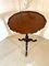 Antique Edwardian Carved Mahogany Lamp Table, Image 4