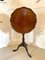 Antique Edwardian Carved Mahogany Lamp Table 7