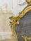 Französischer verzierter vergoldeter Ormolu Kaminschirm, 19. Jh 9