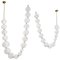 Pearl Necklace Pendant Lights by Ludovic Clément D’armont, Set of 2 1